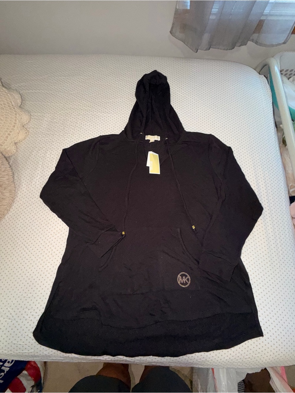 Michael Kors Black Hoodie Sweater